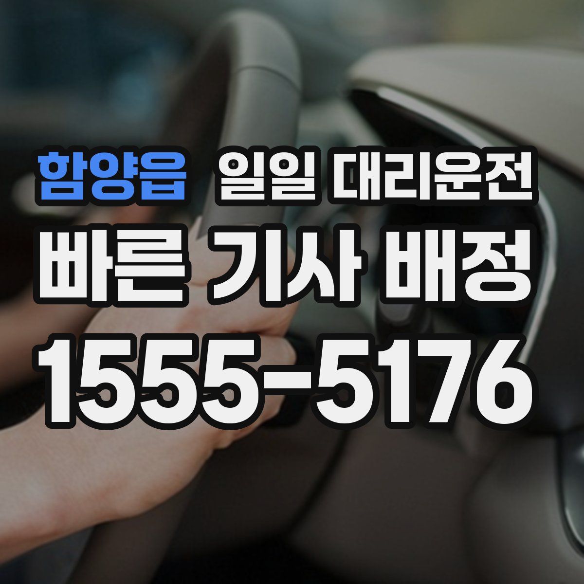 함양읍 일일 대리운전