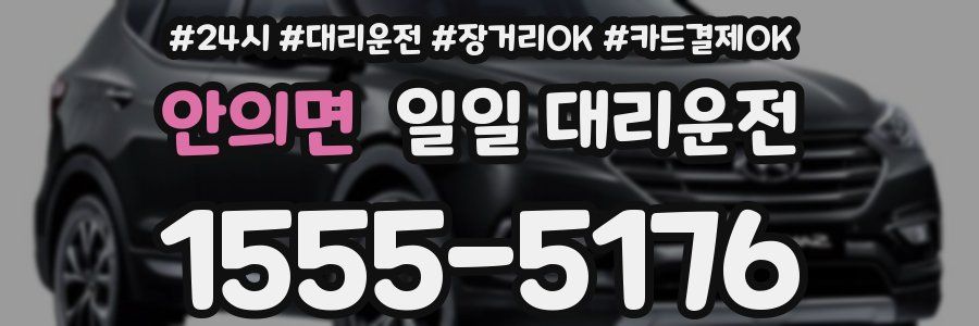 안의면 일일 대리운전
