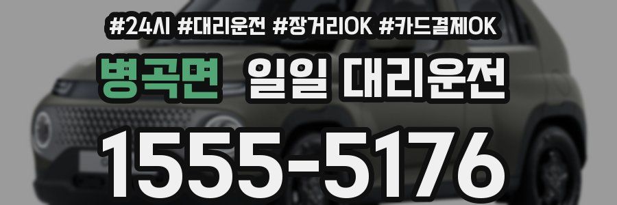 병곡면 일일 대리운전