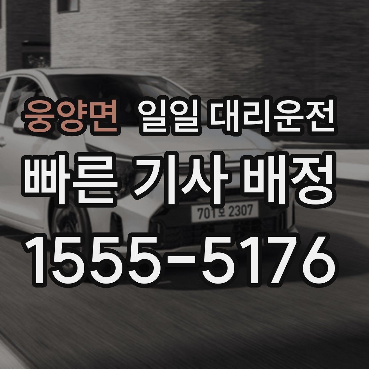 웅양면 일일 대리운전