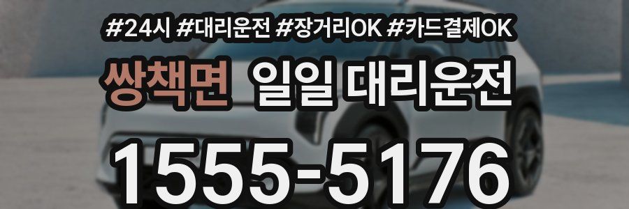 쌍책면 일일 대리운전