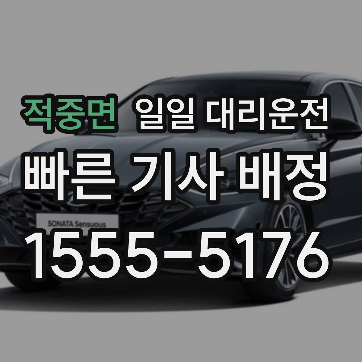 적중면 일일 대리운전