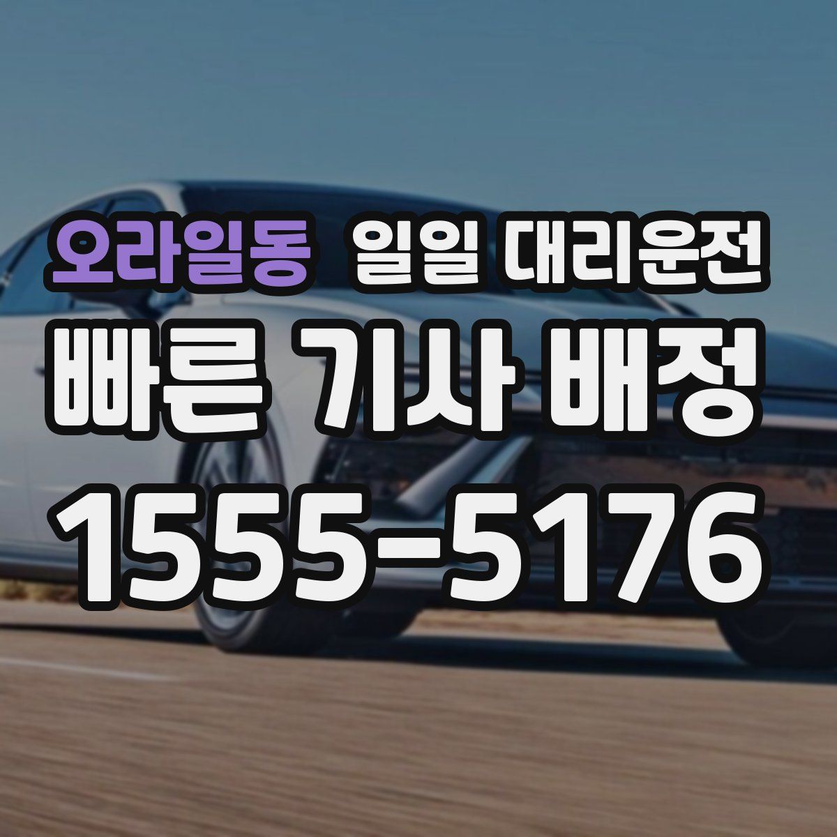 오라일동 일일 대리운전