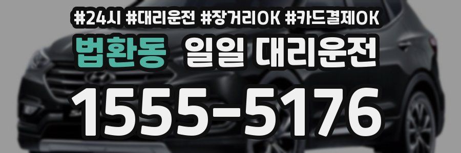 법환동 일일 대리운전