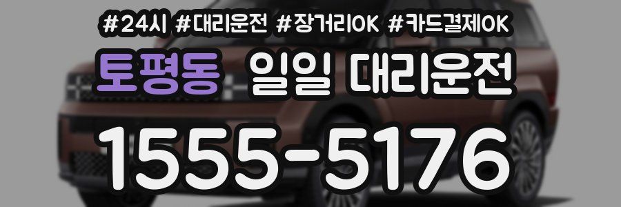 토평동 일일 대리운전