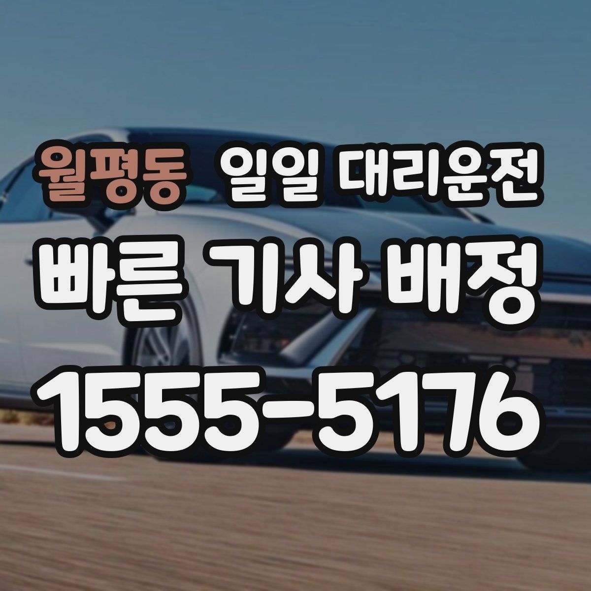 월평동 일일 대리운전