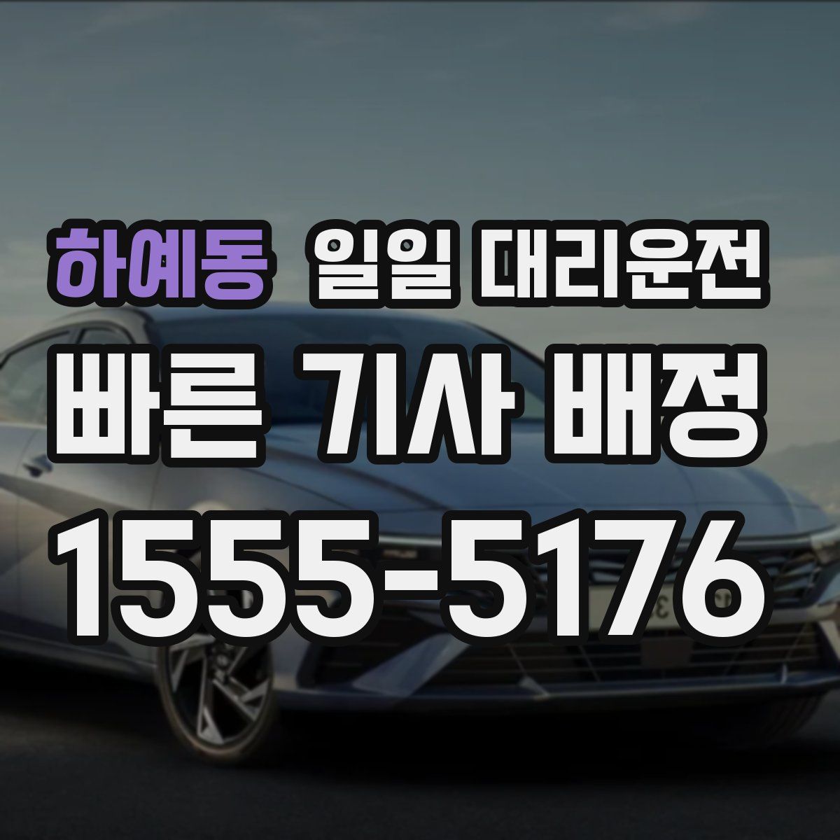 하예동 일일 대리운전
