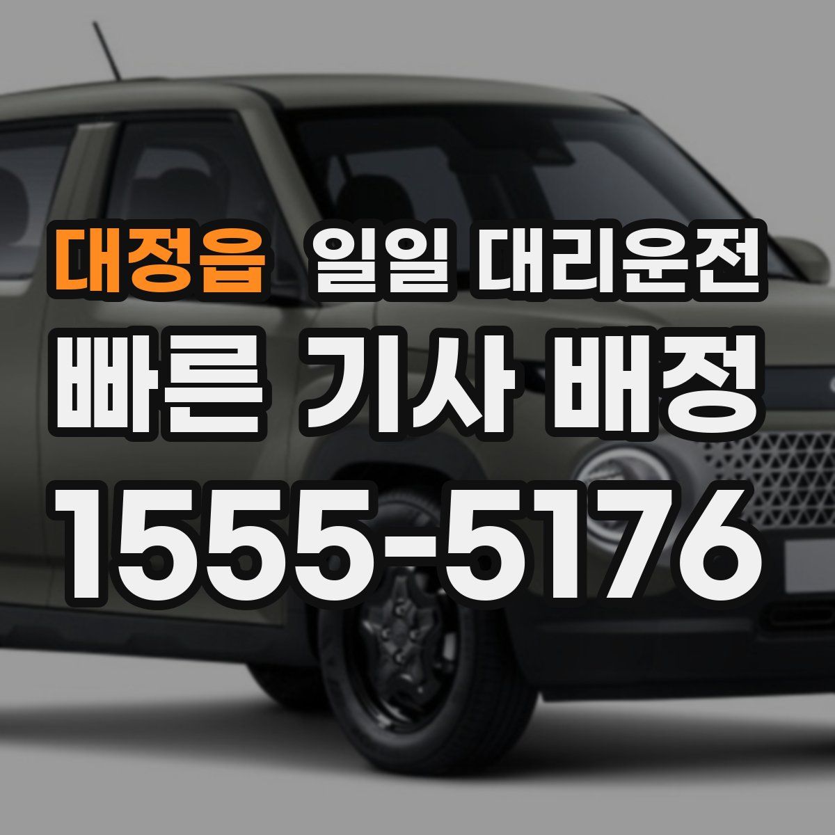 대정읍 일일 대리운전