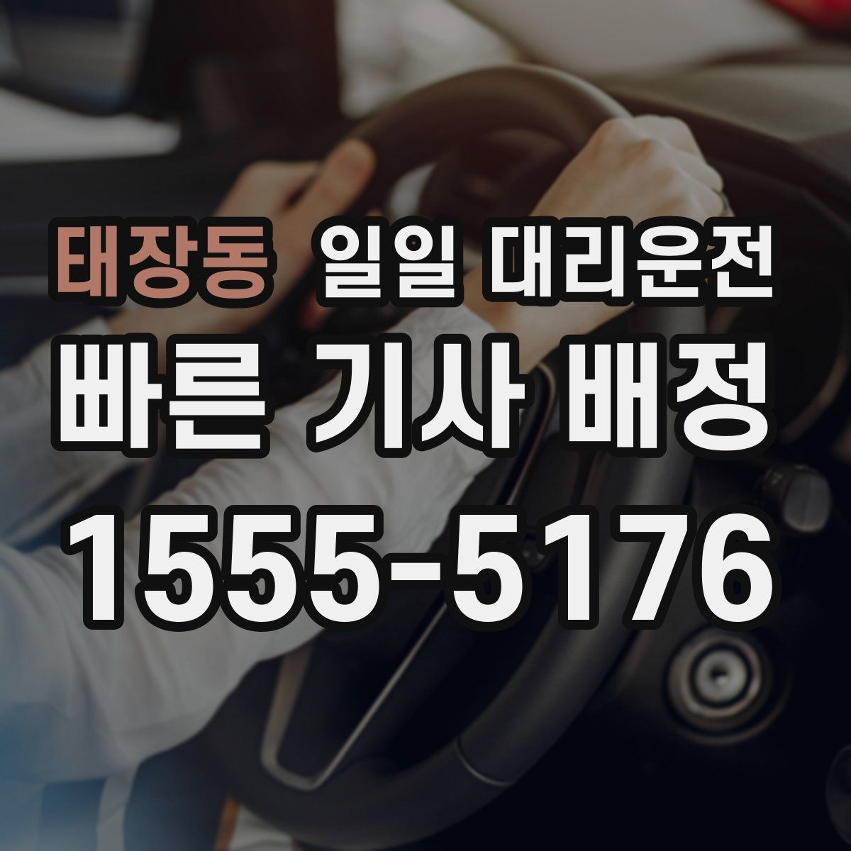 태장동 일일 대리운전