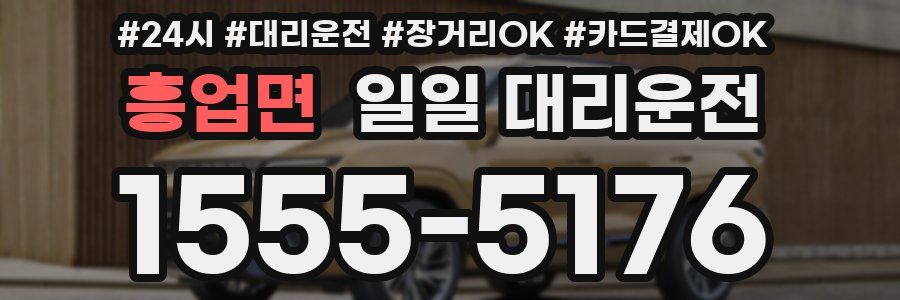 흥업면 일일 대리운전
