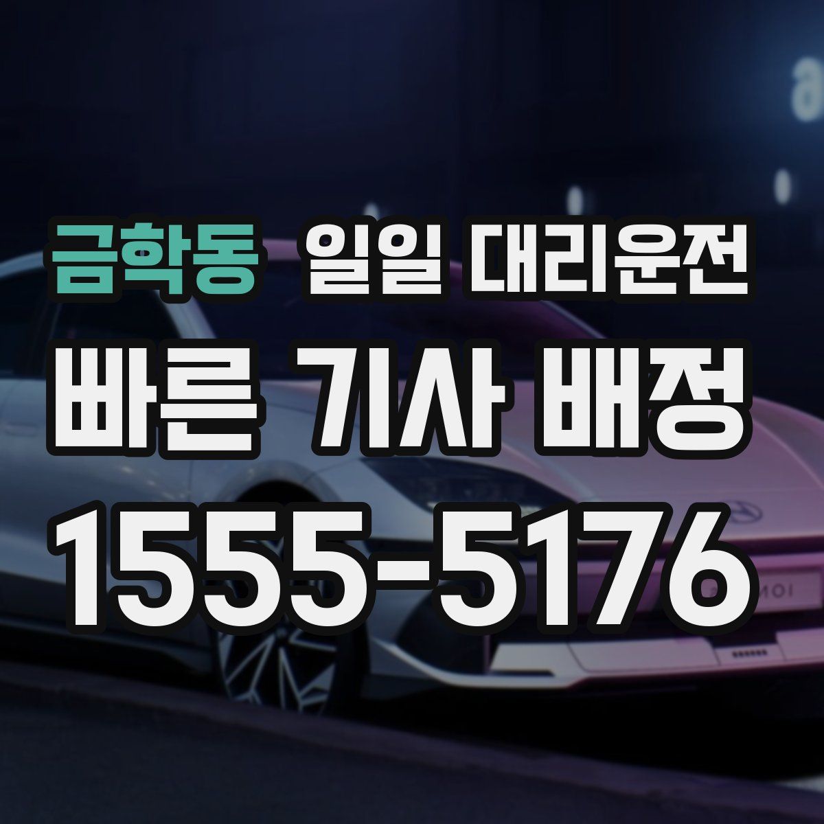 금학동 일일 대리운전