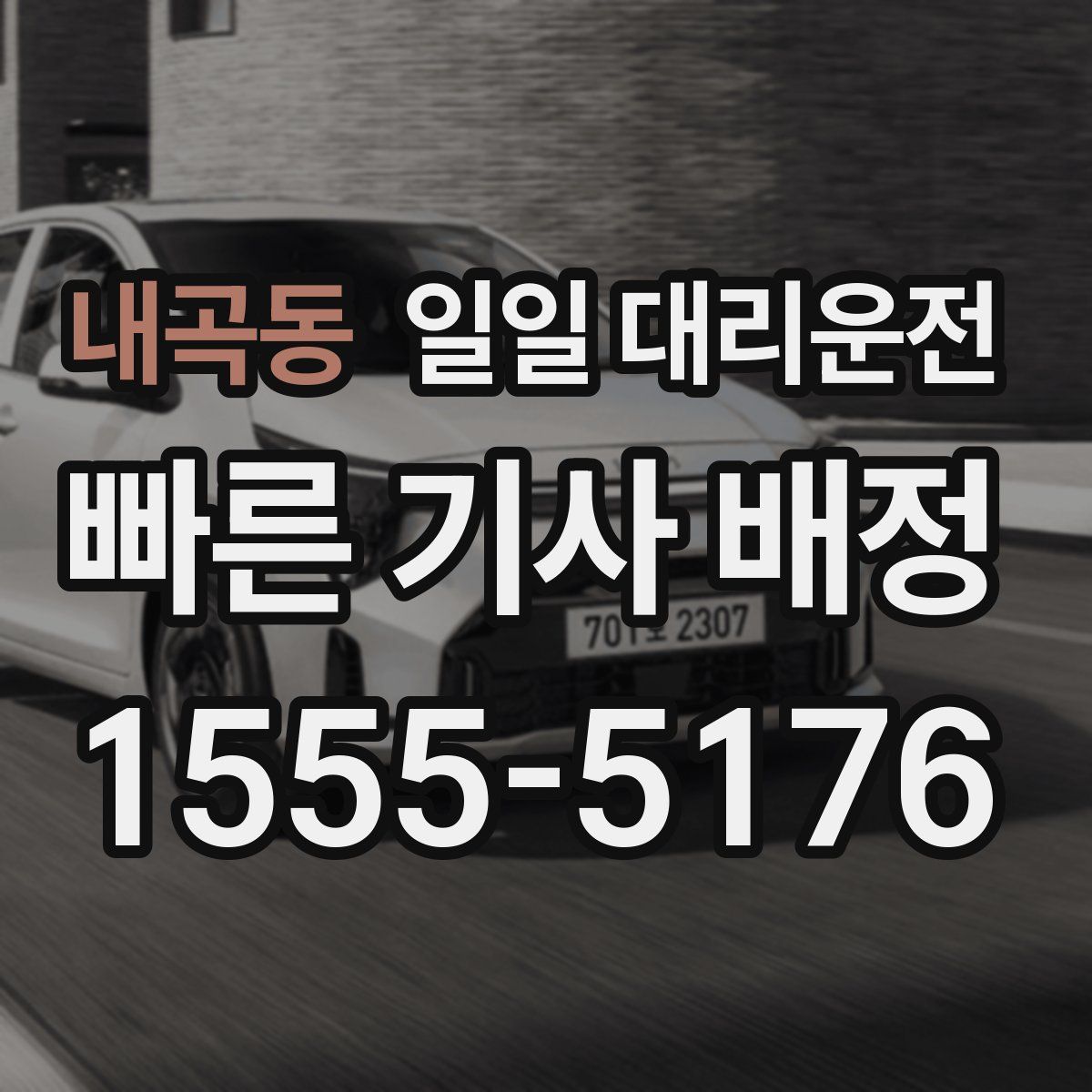 내곡동 일일 대리운전