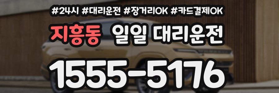 지흥동 일일 대리운전