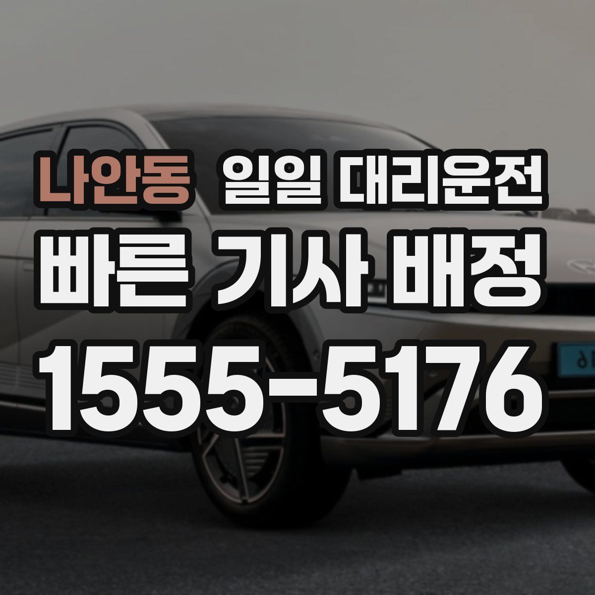 나안동 일일 대리운전
