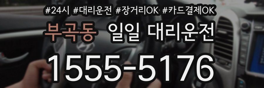 부곡동 일일 대리운전