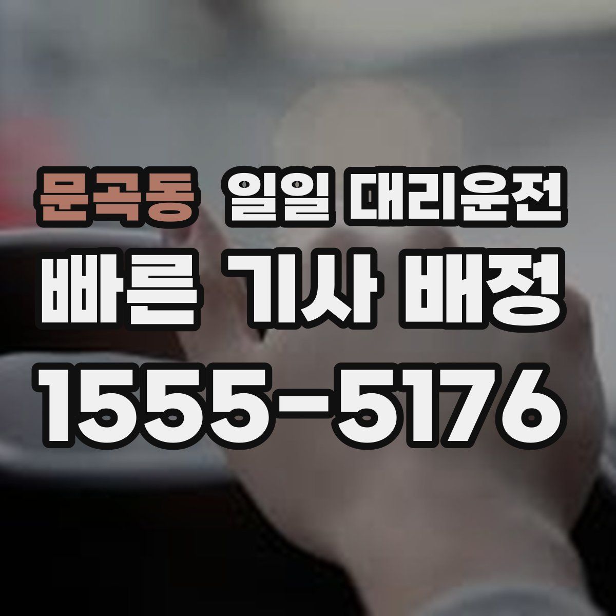 문곡동 일일 대리운전