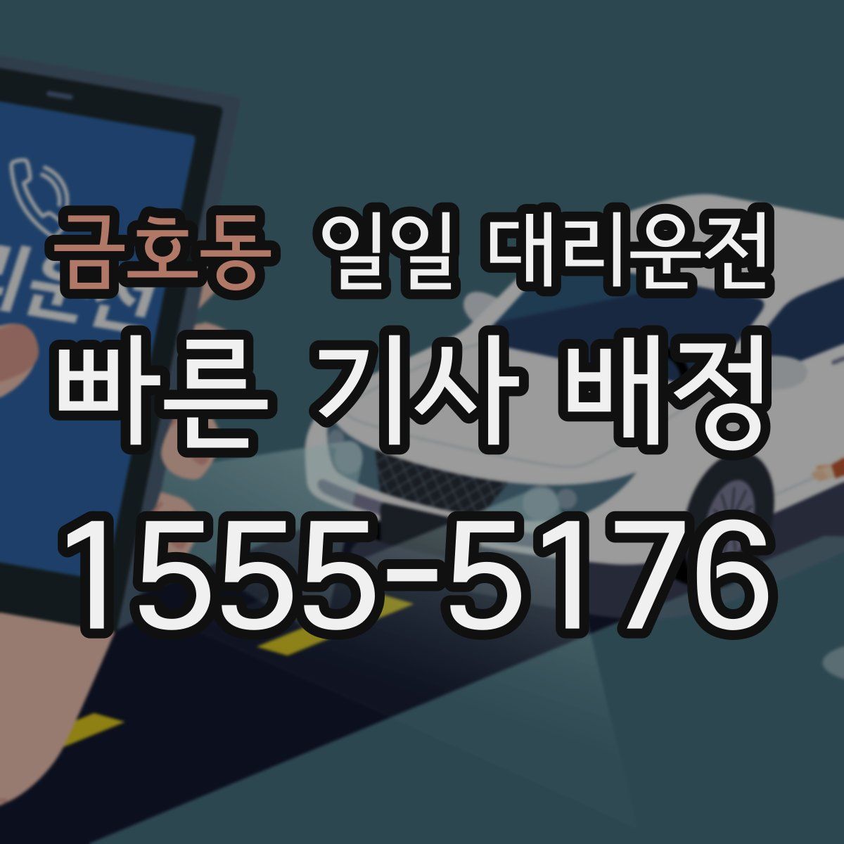 금호동 일일 대리운전