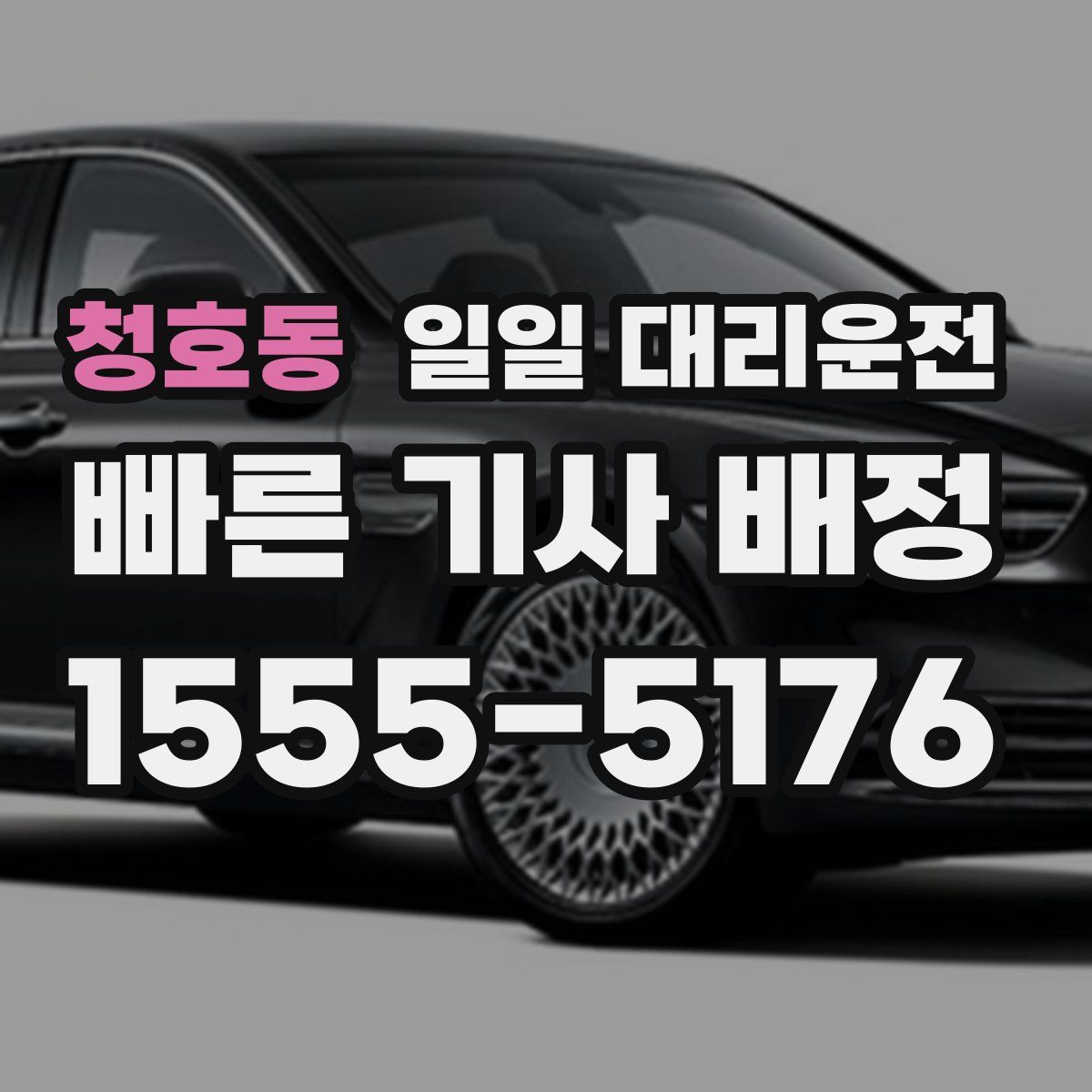 청호동 일일 대리운전
