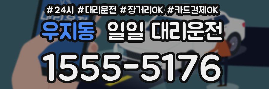 우지동 일일 대리운전
