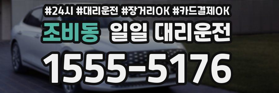 조비동 일일 대리운전