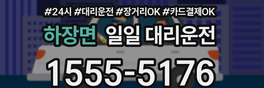하장면 일일 대리운전