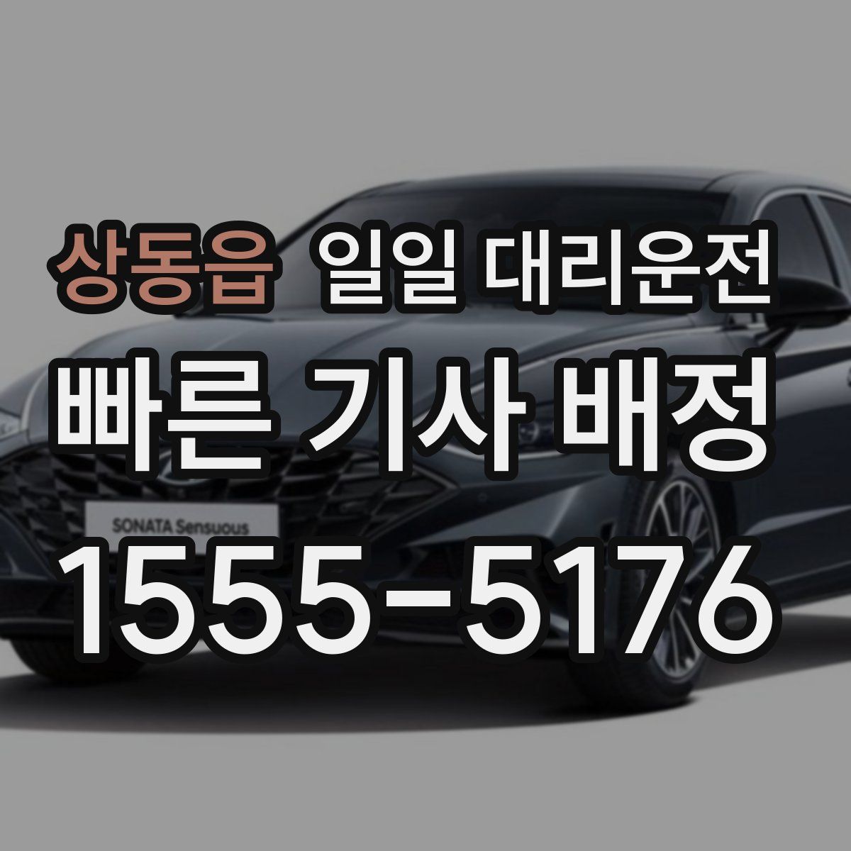 상동읍 일일 대리운전