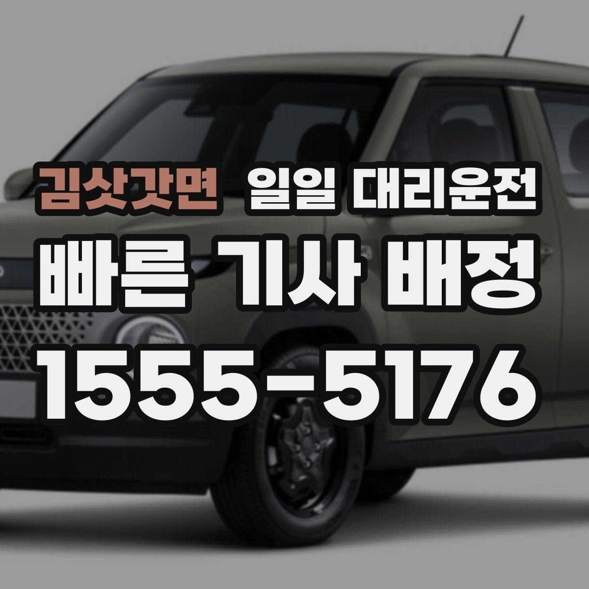 김삿갓면 일일 대리운전