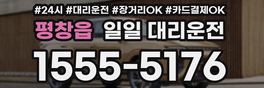 평창읍 일일 대리운전