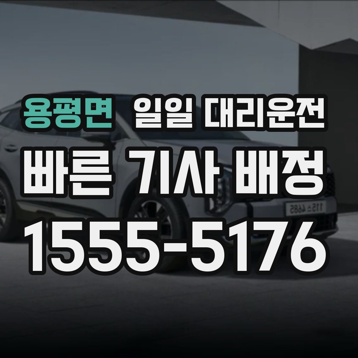 용평면 일일 대리운전