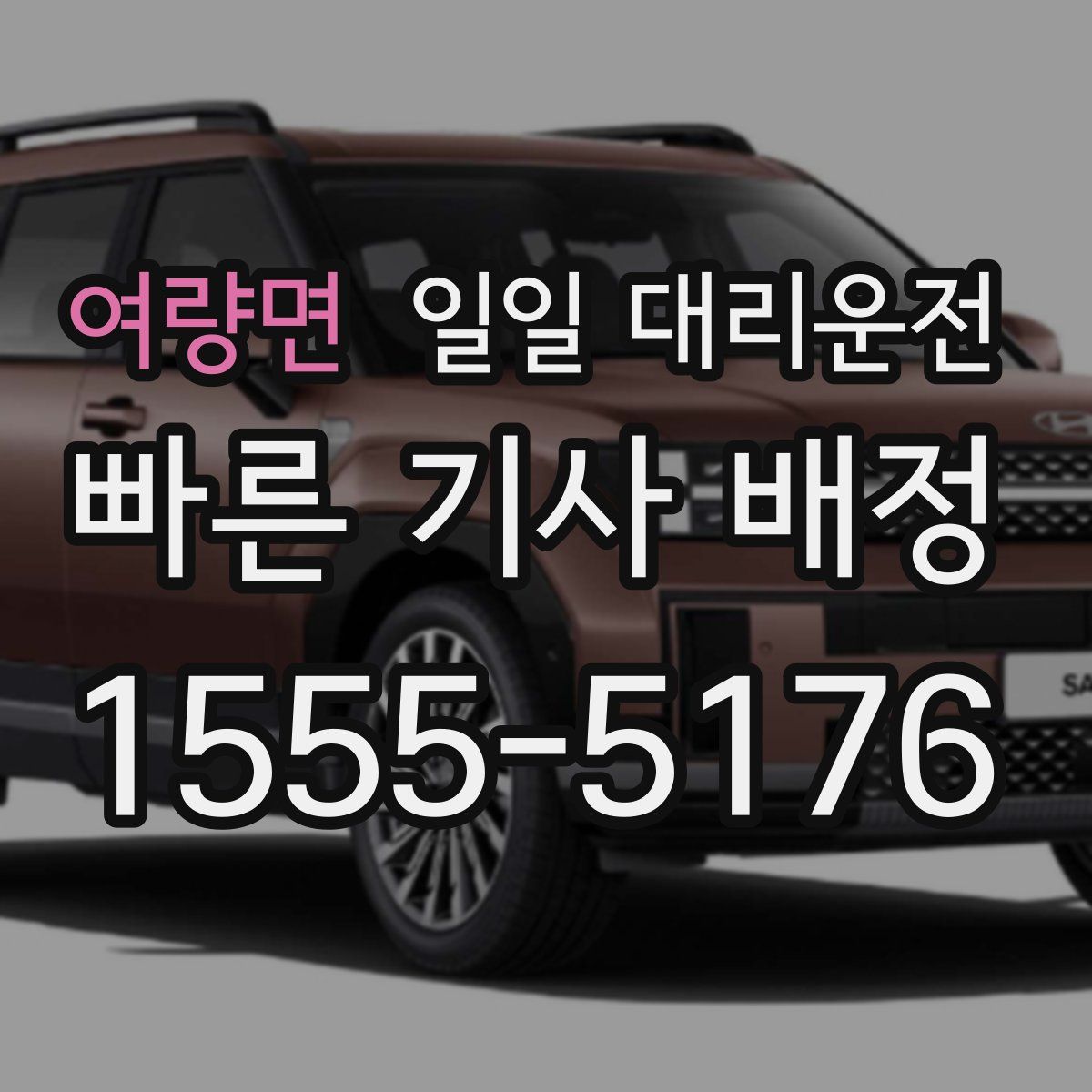 여량면 일일 대리운전