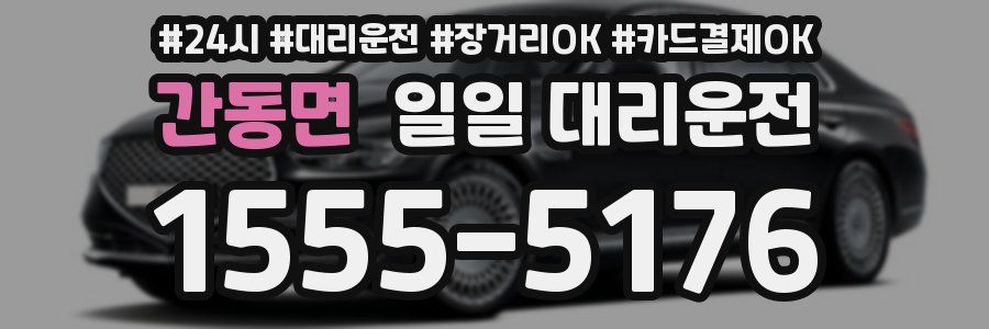 간동면 일일 대리운전