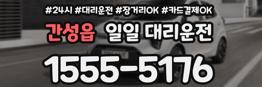 간성읍 일일 대리운전