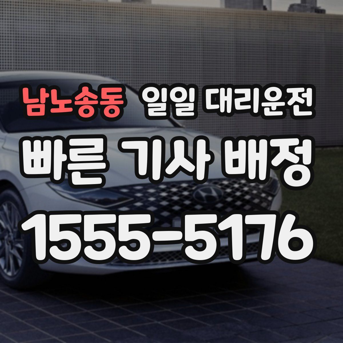 남노송동 일일 대리운전
