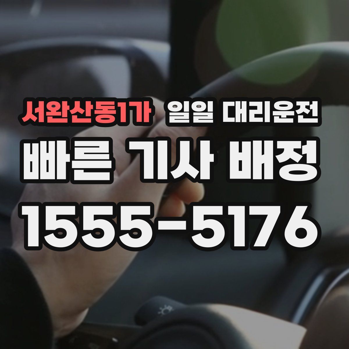 서완산동1가 일일 대리운전
