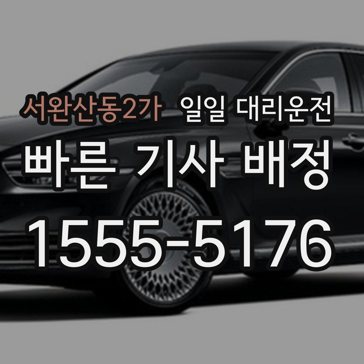 서완산동2가 일일 대리운전