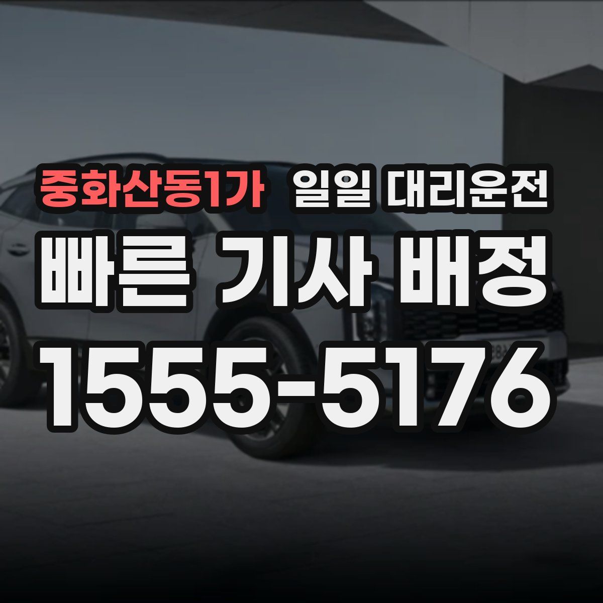 중화산동1가 일일 대리운전
