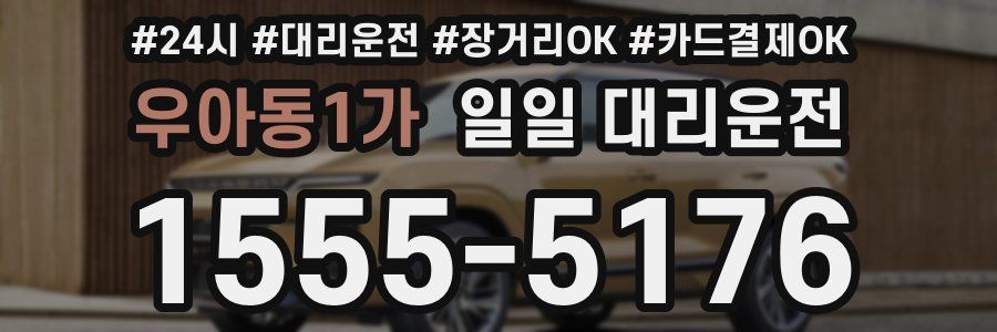 우아동1가 일일 대리운전