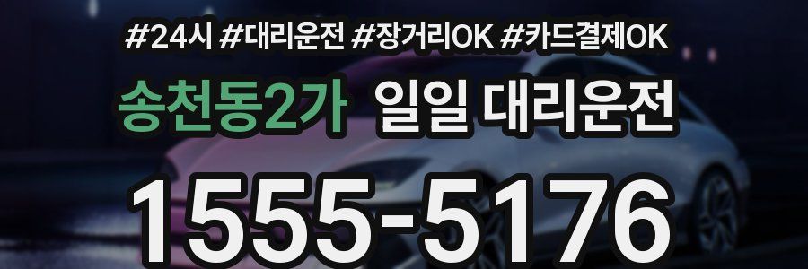 송천동2가 일일 대리운전