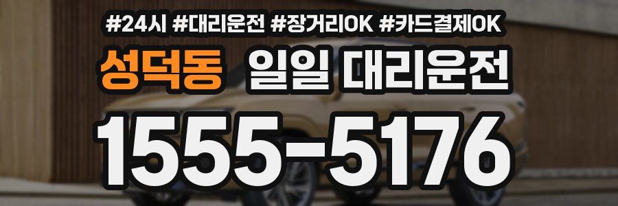 성덕동 일일 대리운전