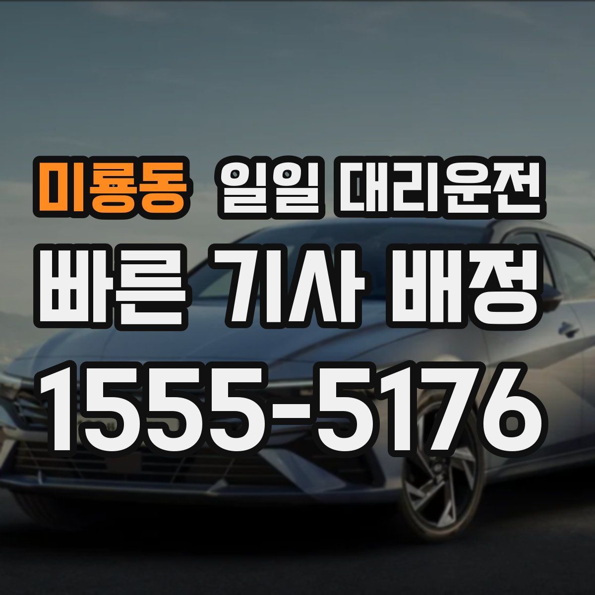 미룡동 일일 대리운전