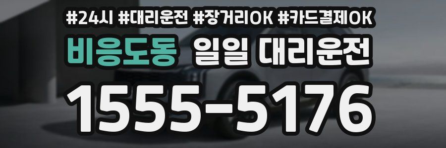 비응도동 일일 대리운전