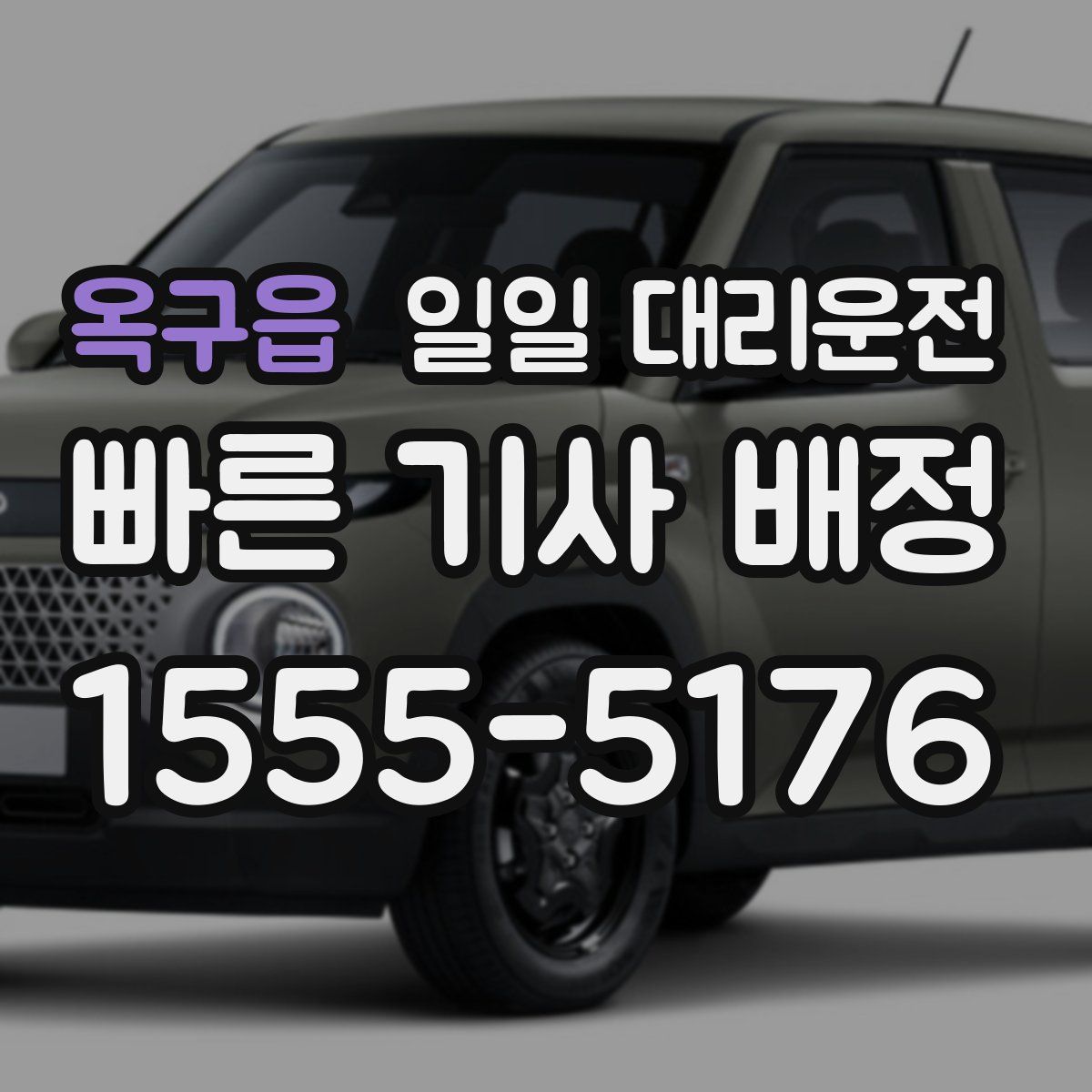 옥구읍 일일 대리운전