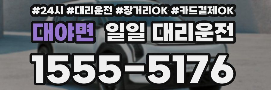 대야면 일일 대리운전