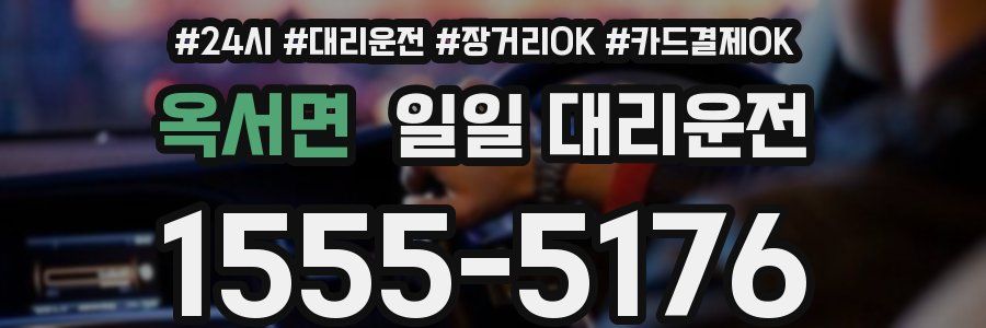 옥서면 일일 대리운전