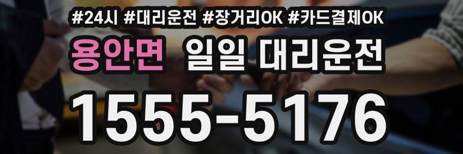 용안면 일일 대리운전