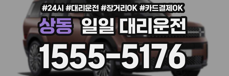상동 일일 대리운전