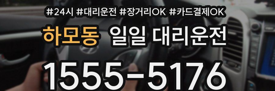 하모동 일일 대리운전