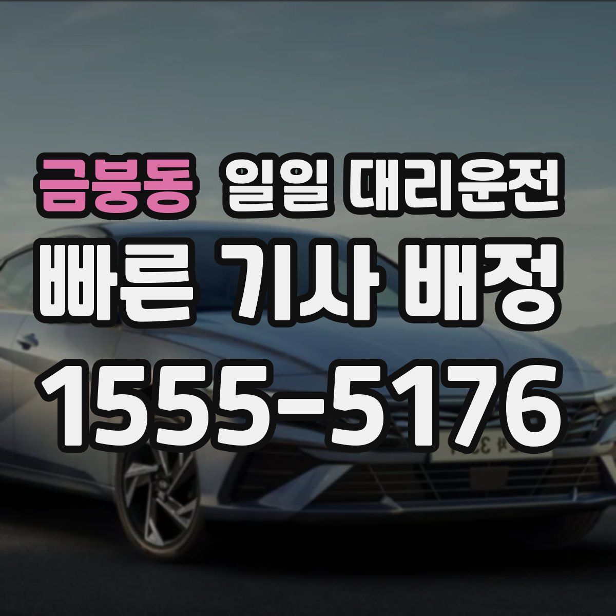 금붕동 일일 대리운전