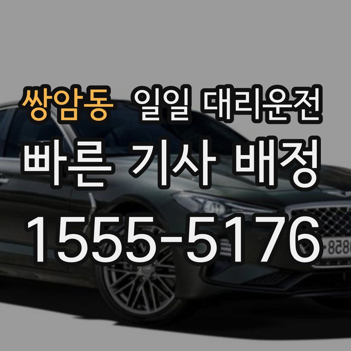쌍암동 일일 대리운전