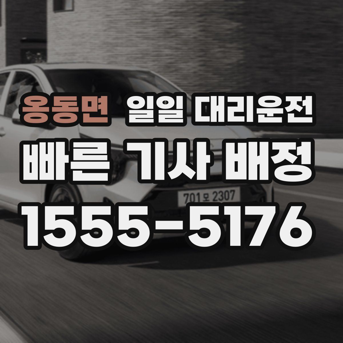 옹동면 일일 대리운전